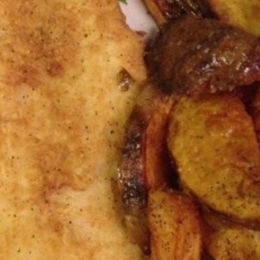 Traditional Fish N Chips.