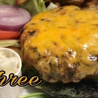 The 3 Cheese Burger