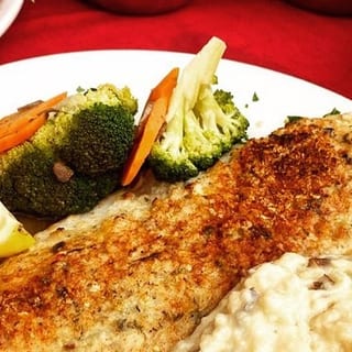 Flounder Oreganata