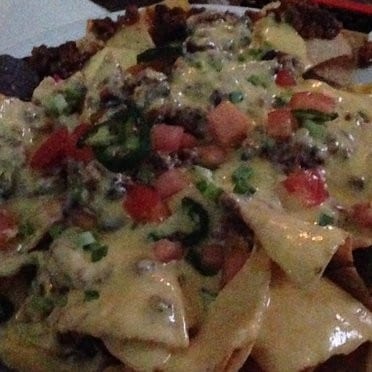 Cheesy Nachos.