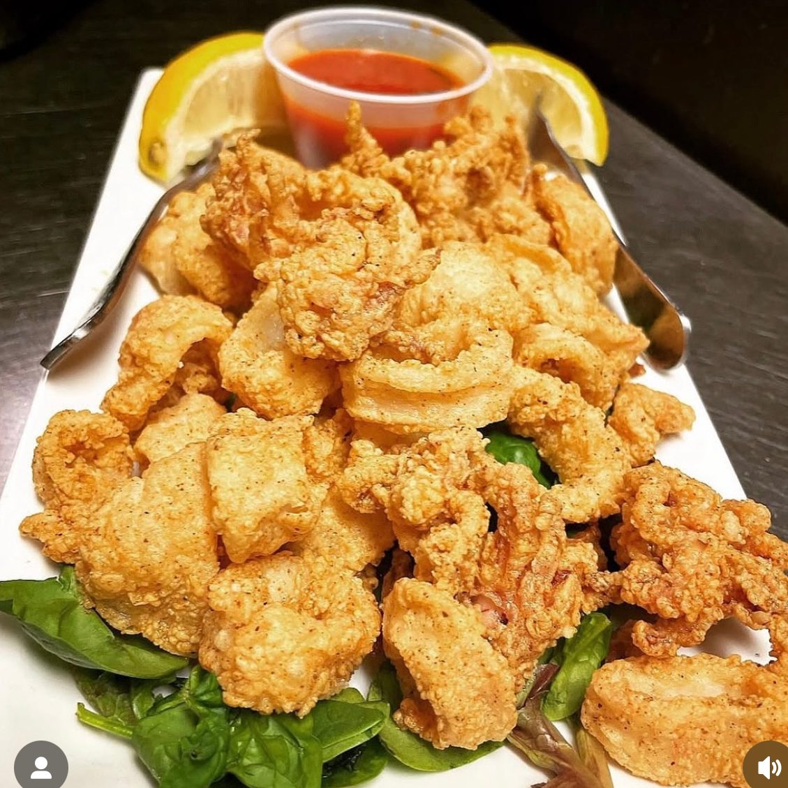 Crispy Calamai.
